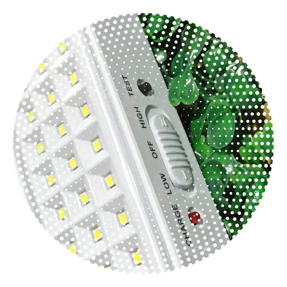 Luz De Emergencia Bateria Recargable 60 Led 5 Horas Duracion
