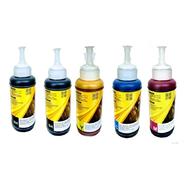 Pack 5 Pzs De Tinta Genérica Universal