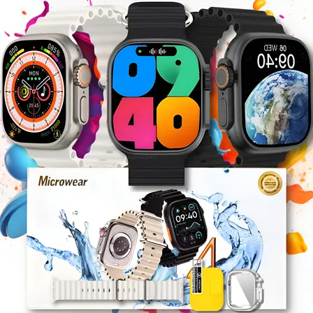 Smartwatch Relogio Microwear U4 / Chatgpt/ Nfc/ Lançamento