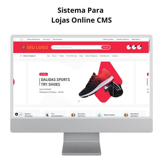 Sistema Para  Lojas Online Cms