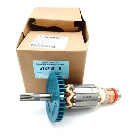 Induzido Rotor Para Martelo Makita Hm0870c Hm0871c