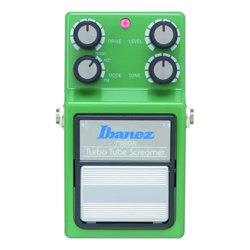 Pedal de efeito Ibanez Tube Screamer Overdrive Pro TS808 verde