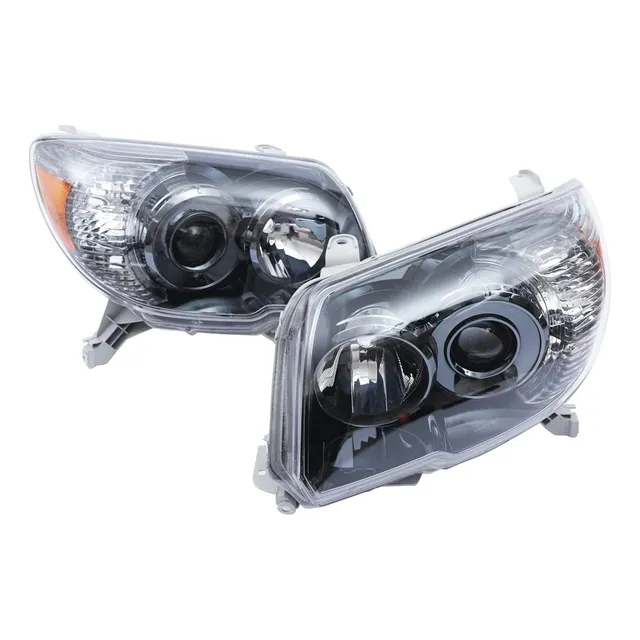 Faros Fondo Negro Toyota 4runner 06-08 (el Par) Tpg