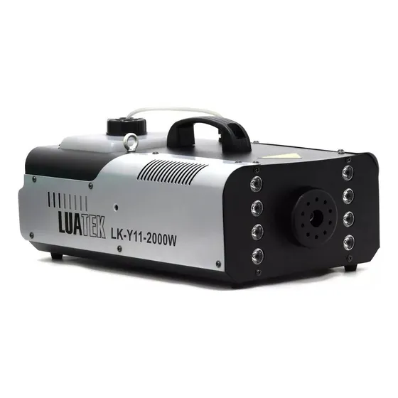 Maquina De Fumaça 2000w 8 Leds Iluminação Rgb Com Controle