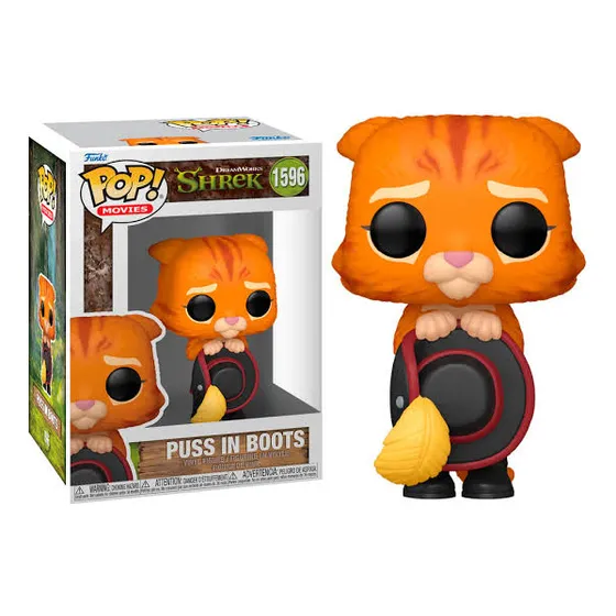 Funko Pop! Movies: Shrek: Gato Con Botas Puss In Boots #1596