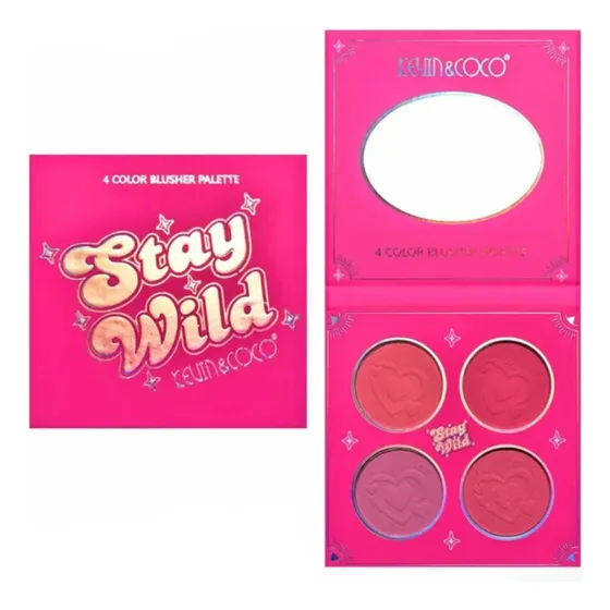 Paleta De Rubores Stay Wild Kevin & Coco
