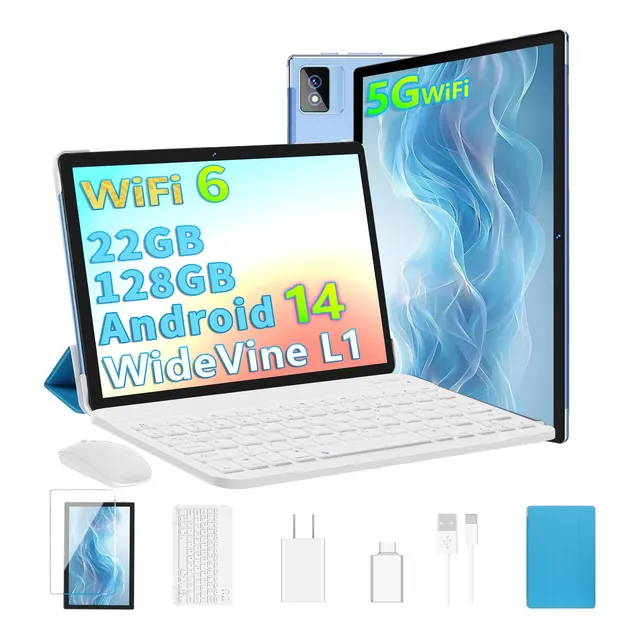 Tablet 10.1'' Android 14 22gb Ram+128gb Tf1tb Economicas 5g