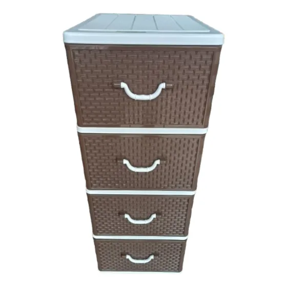Gavetero Plástico  4 Niveles Duraplas H0122