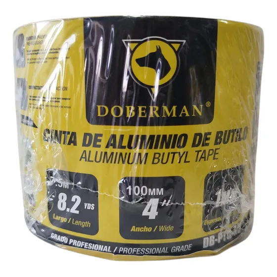 Cinta Impermeable De Aluminio Autoadhesiva Tapa Goteras