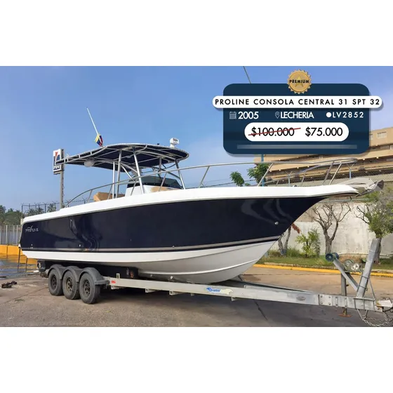 Lancha Proline Consola Central 31 Spt 32 Lv2852