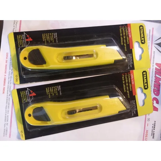 Cuchilla Exacto Plastico Retractil  Stanley
