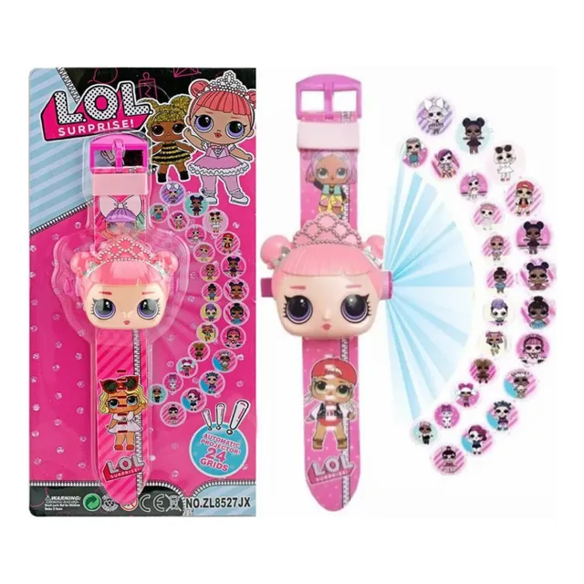 Relógio Infantil Com Projetor Luz Carros Relâmpago Macqueen 