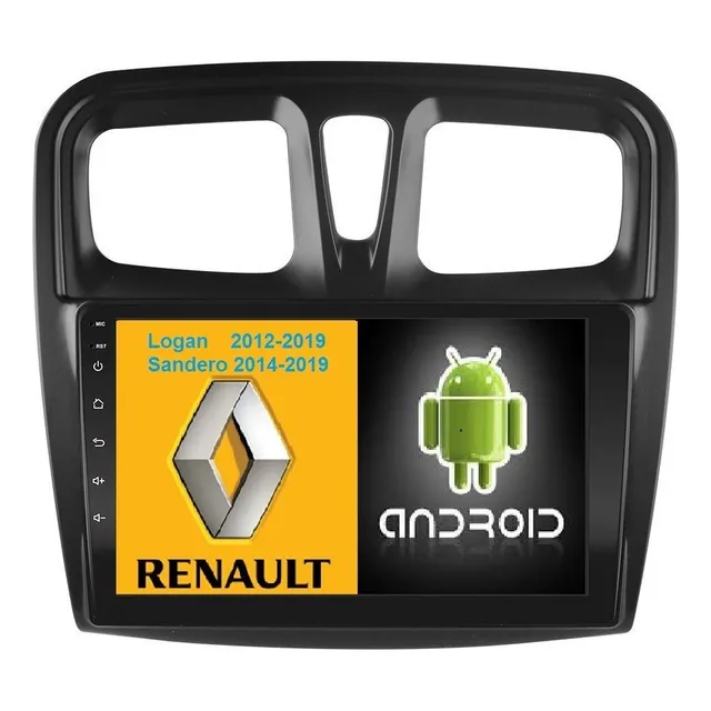 Zk Estéreo Android Renault Logan Sandero 2012-2019 Carplay