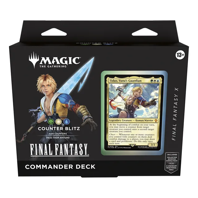 Deck De Commander Final Fantasy Counter Blitz Inglês