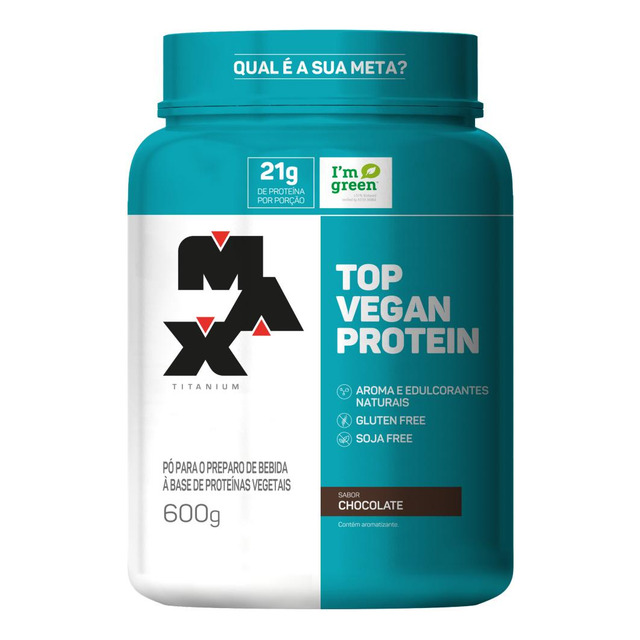 Proteína Vegana Top Vegan Protein 600g Proteína Vegana Top Vegan Protein 600g