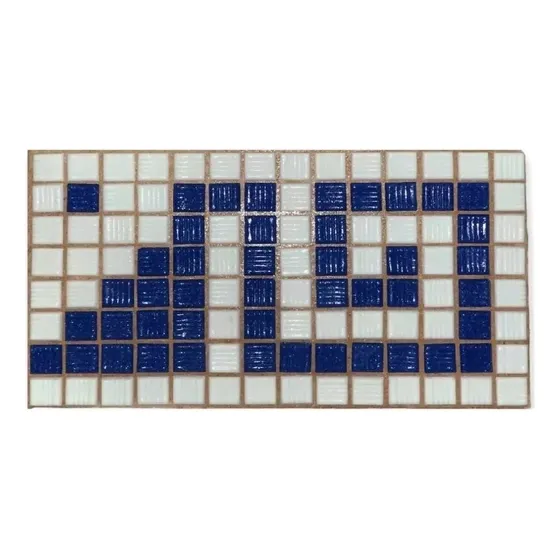 Cenefa Mosaico Para Alberca / Mod: Azteca 15 Mts