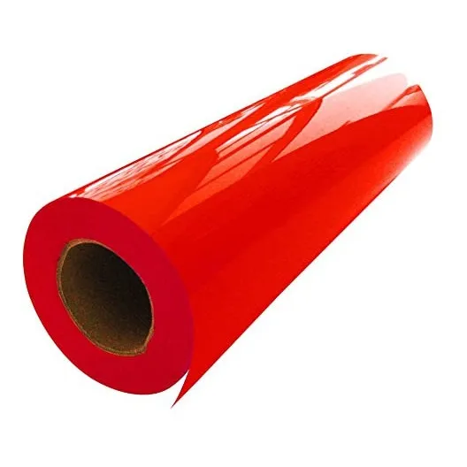 Vinil Reflectivo Rojo Brillante Autoadhesivo 100cm X 60 Cm