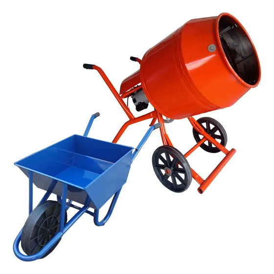 Maquina Hormigonera 130 Lts Trompito + Carretilla 70 Lts Ref