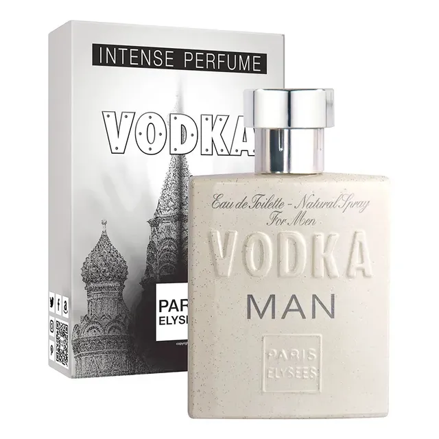Perfume Vodka Man Paris Elysees Masculino Intense 100ml.