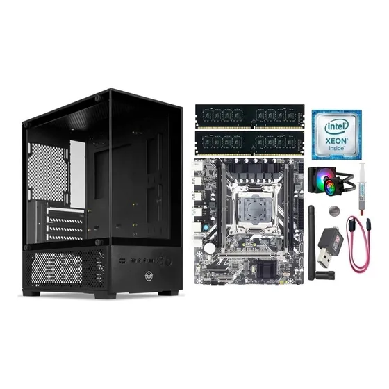 Kit Gamer X99 Xeon E5 2650v4/ 16gb/ Cooler + Gabinete