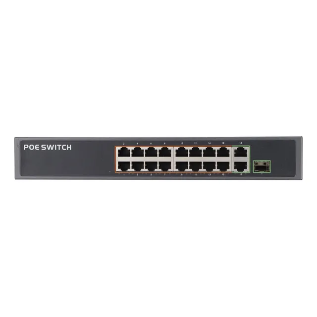 Detección Automática De Tecnología Gigabit Poe Power Green