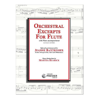 Orchestral Excerpts For Flute Vol 1 With Piano Accompaniment Orchestral Excerpts For Flute Vol 1 With Piano Accompaniment