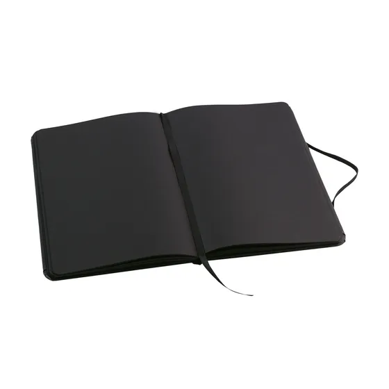 Caderno Com Folha Preta Sketchbook Bullet Journal Moleskine