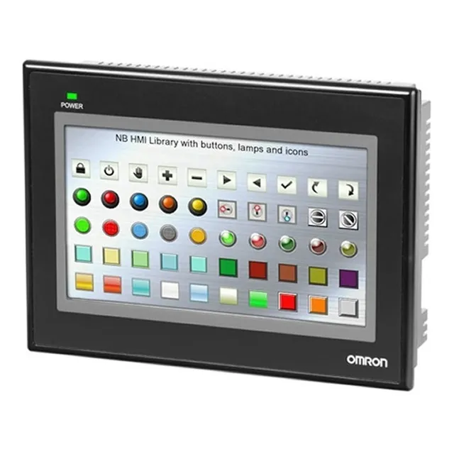 Pantalla Hmi Nb7w-tw01b Omron Tactil De 7  Y Ethernet/rs485