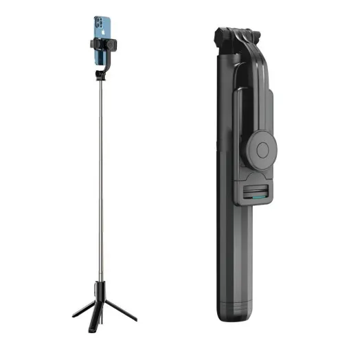 Tripode Selfie Stick Treqa Monopod 3 En 1 Bluetooth