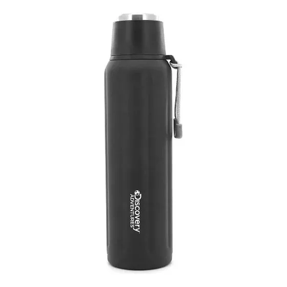 Termo Discovery Mate Acero Inoxidable Frio Calor Negro 750ml