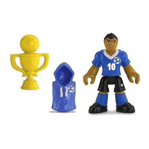 Fisher-price Imaginext Jugador De Fúlbol Soccer Player 