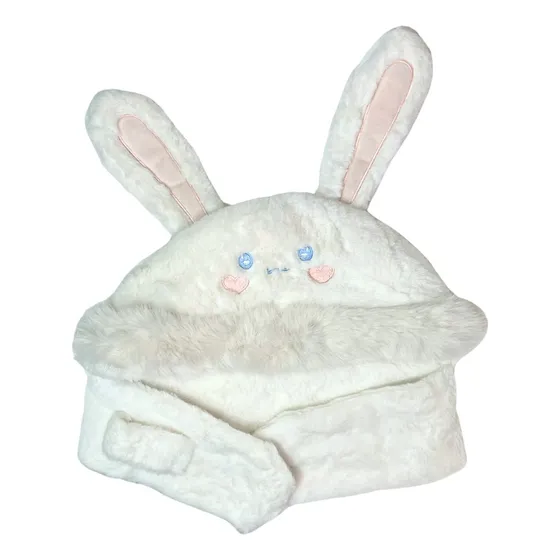 Gorro De Conejito Con Bufanda Incluida Mm-8435
