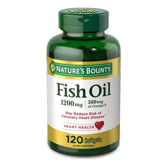 Suplemento De Aceite De Pescado Omega 3 De Nature's Bounty,