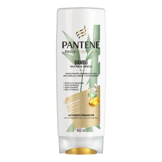 Acondicionador Pantene Bambú Nutre Y Crece X 400 Ml