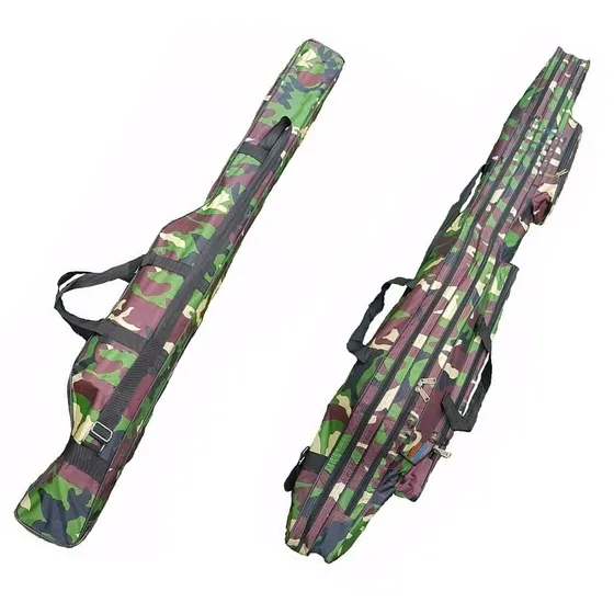 Funda Bolso Porta Cañas De Pescar Y Accesorios. Promocion