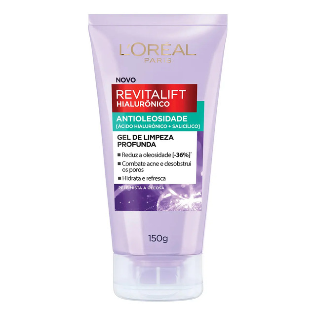 Gel De Limpeza Antioleosidade L'oréal Paris Revitalift
