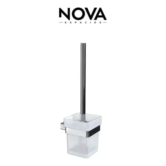 Casal Nova Nvacc0116 Porta Cepillo Wc Cromado Cuadrado