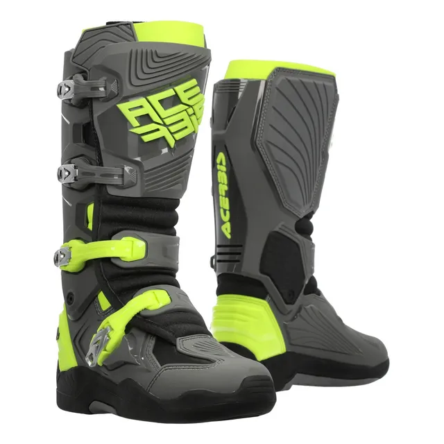 Botas Motocross Enduro Acerbis Whoops Gris - Cafe Race