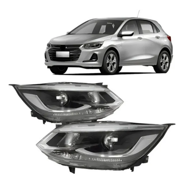 Par Farol  Onix Ltz 2020 2021 2022 C/ Projetor S/ Led Garant