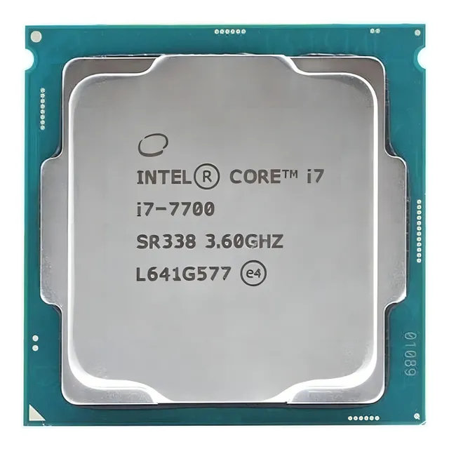 Procesador gamer Intel Core i7-7700 CM8067702868314 de 4 núcleos y 4.2GHz de frecuencia con gráfica integrada