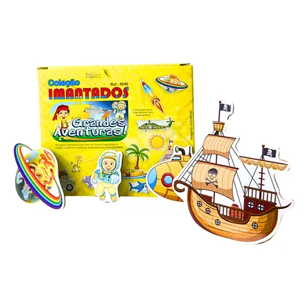 Brinquedos Coleção Imantados Grandes Aventuras