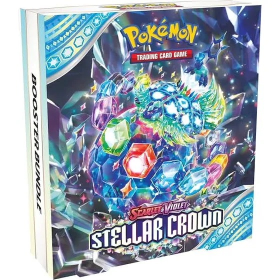Pokemon Tcg Stellar Crown Booster Bundle Inglés