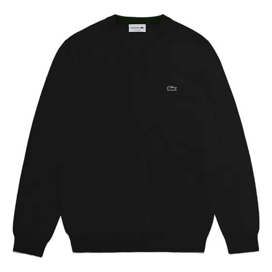Saco Hombre Sweater Cuello V Lacoste Original 