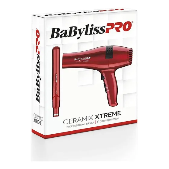 Babyliss Pro Combo Plancha Cerámica Xtreme Secador.
