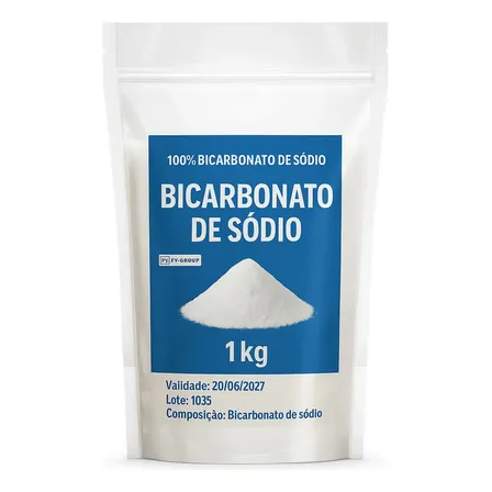Bicarbonato De Sódio 100% Puro Extra Fino - 1kg