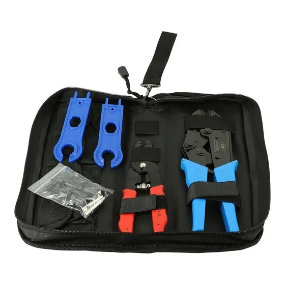 Set Herramientas Crimpadora Mc4 / Pelacable, Oferta !!!