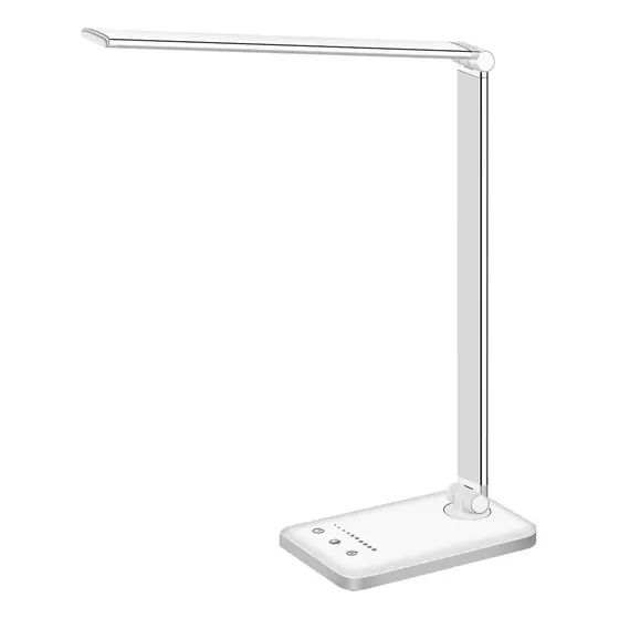 Lámpara Escritorio Led 5 Modos 10 Niveles Brillo Puerto Usb
