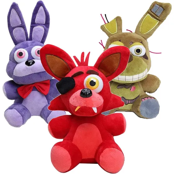 Peluches Five Night, Juguete De Peluche Bonnie Foxy Bonnie,