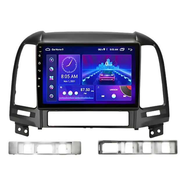 Autoradio Android Hyundai Santa Fe 2006-2012 +cámara Gratis