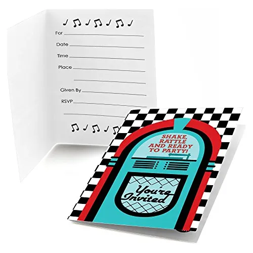 Gran Punto De Felicidad 50s Sock Hop Llenar En 1950s Rock N 
